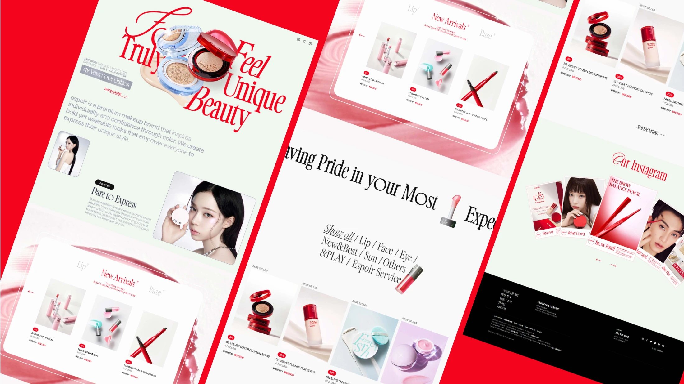espoir — Feel Truly Unique — PDF 원본 40페이지