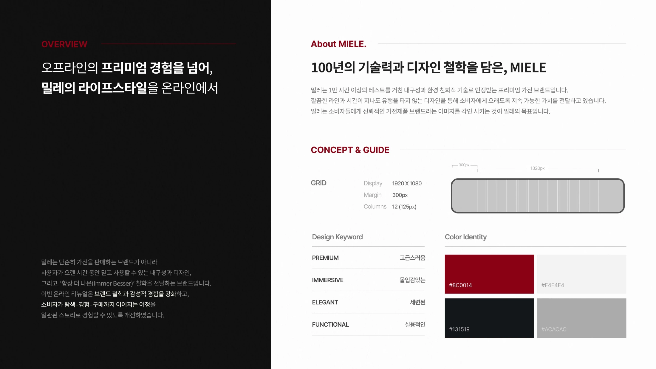 Miele — 오래 쓰는 물건, 오래 머무는 화면 — PDF 원본 28페이지